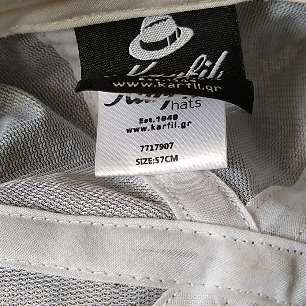 Men's stitched down flat cap - Picture 5 of 5